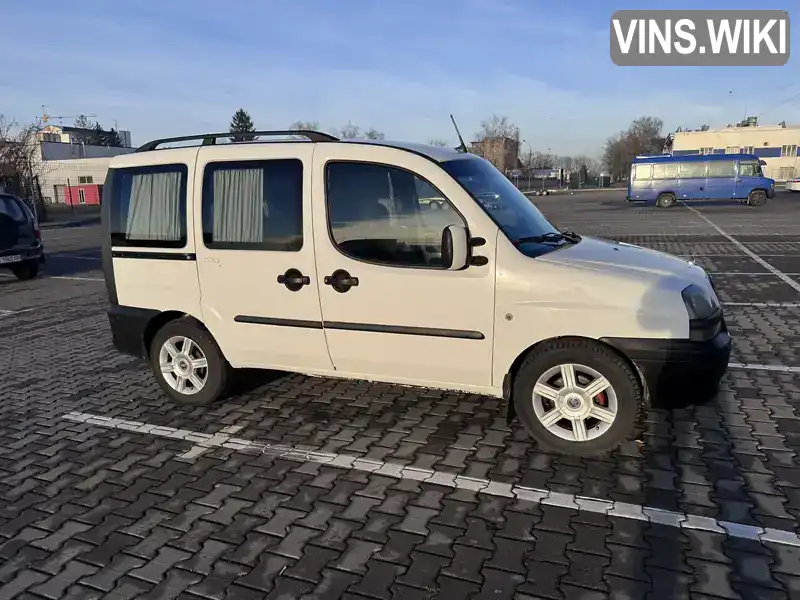 Мінівен Fiat Doblo 2001 1.9 л. Ручна / Механіка обл. Чернівецька, Чернівці - Фото 1/16