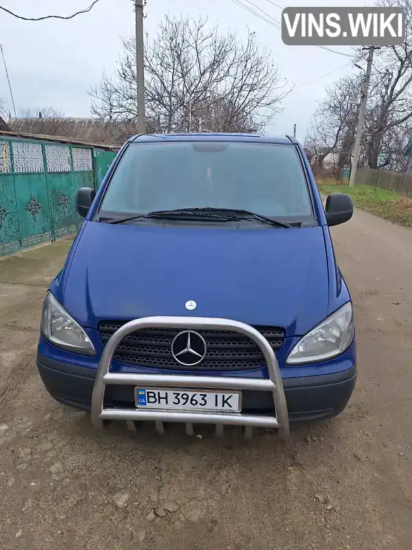 Мінівен Mercedes-Benz Vito 2004 2.15 л. Ручна / Механіка обл. Одеська, Біляївка - Фото 1/10