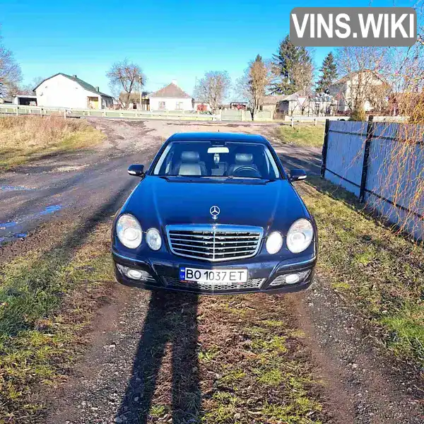 Седан Mercedes-Benz E-Class 2008 null_content л. Автомат обл. Тернопольская, Зборов - Фото 1/14