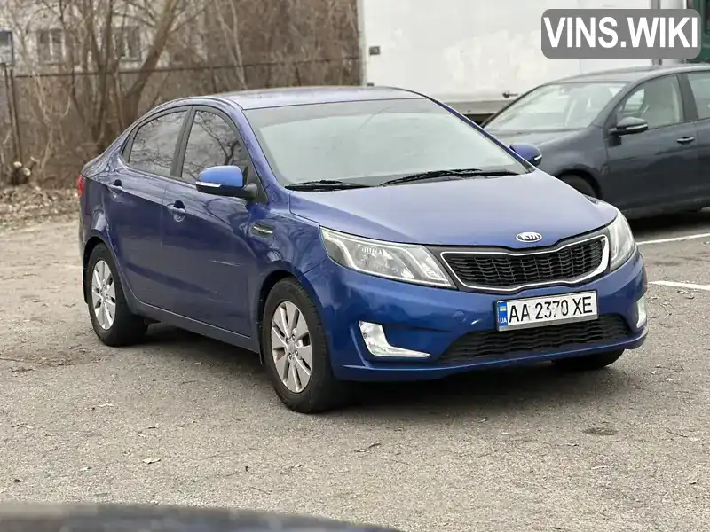 Седан Kia Rio 2013 1.59 л. Автомат обл. Київська, Київ - Фото 1/21