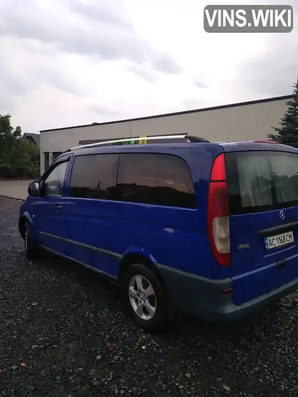 Мінівен Mercedes-Benz Vito 2006 2.15 л. Ручна / Механіка обл. Волинська, Луцьк - Фото 1/7