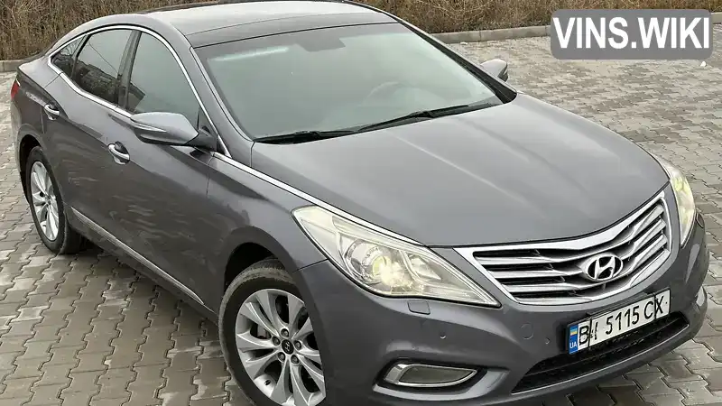 Седан Hyundai Azera 2011 3 л. Автомат обл. Полтавская, Полтава - Фото 1/21