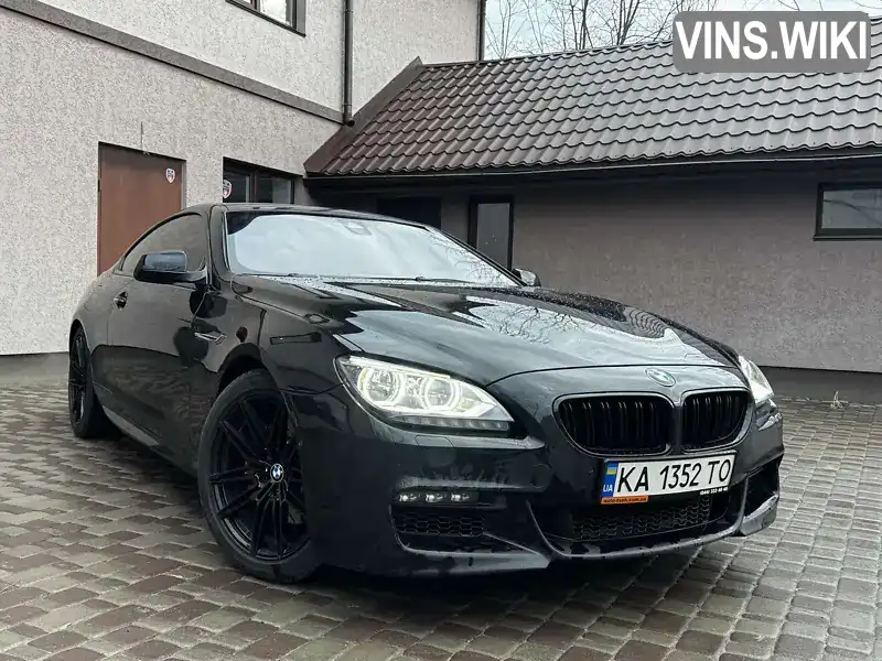 Купе BMW 6 Series 2013 2.98 л. Автомат обл. Киевская, Киев - Фото 1/20