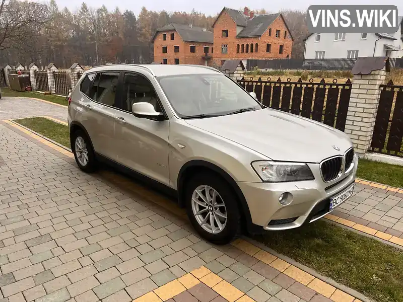 Внедорожник / Кроссовер BMW X3 2011 2 л. Автомат обл. Львовская, Стрый - Фото 1/14