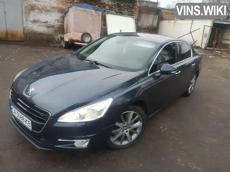 Седан Peugeot 508 2011 2.2 л. Автомат обл. Черкаська, Черкаси - Фото 1/19