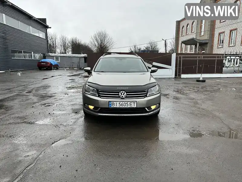 Универсал Volkswagen Passat 2013 1.97 л. Автомат обл. Полтавская, Кременчуг - Фото 1/21