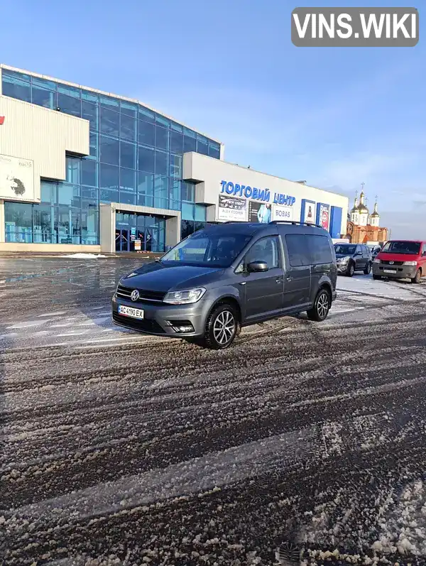 Мінівен Volkswagen Caddy 2016 1.97 л. Ручна / Механіка обл. Волинська, Ковель - Фото 1/21