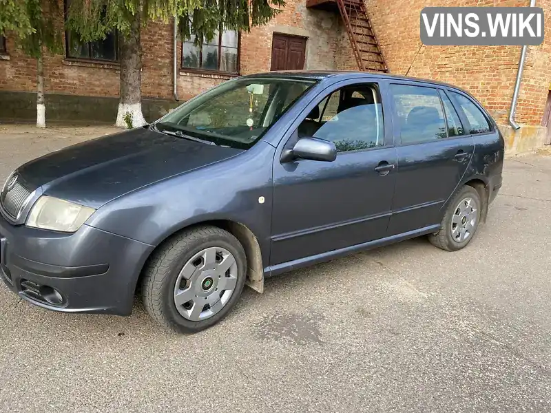 Универсал Skoda Fabia 2007 1.39 л. Ручная / Механика обл. Кировоградская, Александровка - Фото 1/10