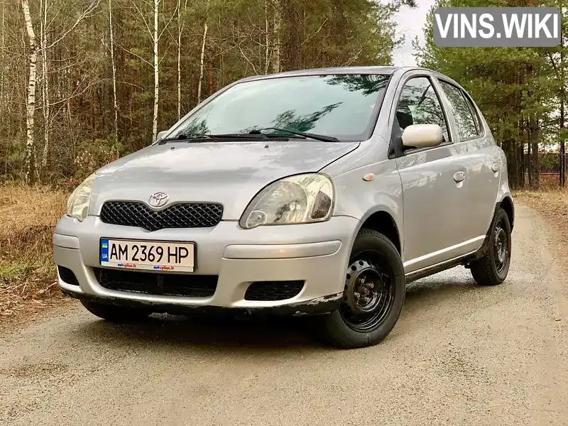 Хэтчбек Toyota Yaris 2003 1.36 л. Ручная / Механика обл. Житомирская, Малин - Фото 1/21