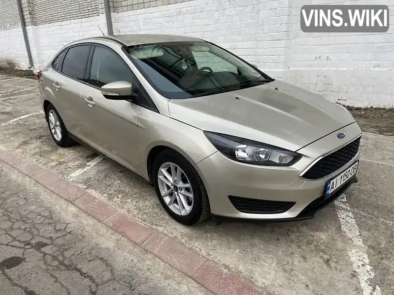 Седан Ford Focus 2017 2 л. Робот обл. Киевская, Васильков - Фото 1/14