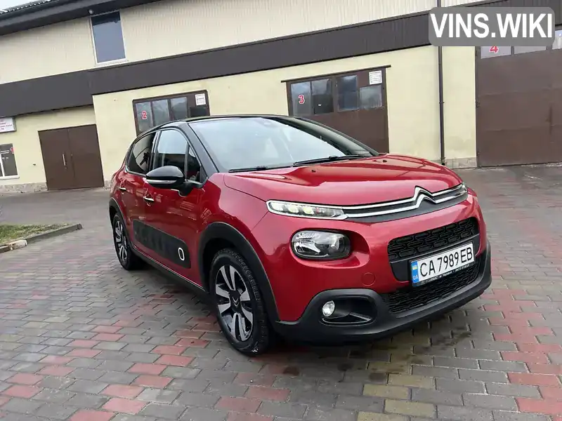 Хэтчбек Citroen C3 2018 1.2 л. Автомат обл. Черкасская, Черкассы - Фото 1/15