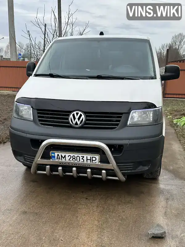 Минивэн Volkswagen Transporter 2006 2.5 л. Ручная / Механика обл. Житомирская, Хорошев (Володарск-Волынский) - Фото 1/14