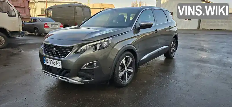 Позашляховик / Кросовер Peugeot 5008 2019 2 л. Автомат обл. Миколаївська, Миколаїв - Фото 1/21