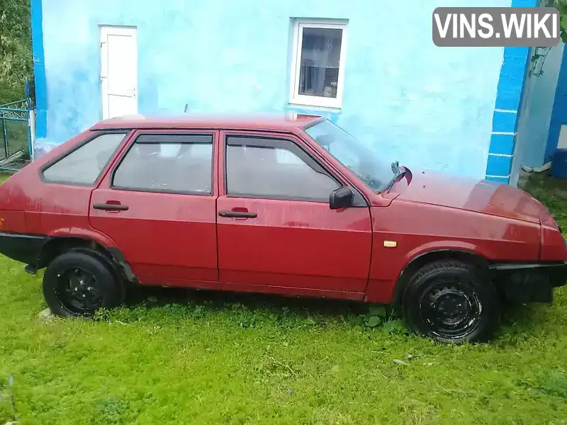 Хетчбек ВАЗ / Lada 2109 1993 1.5 л. Ручна / Механіка обл. Львівська, Новояворівськ - Фото 1/5