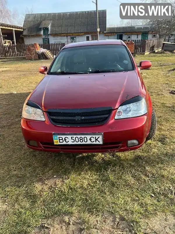 Седан Chevrolet Lacetti 2004 1.8 л. Ручная / Механика обл. Львовская, Львов - Фото 1/9