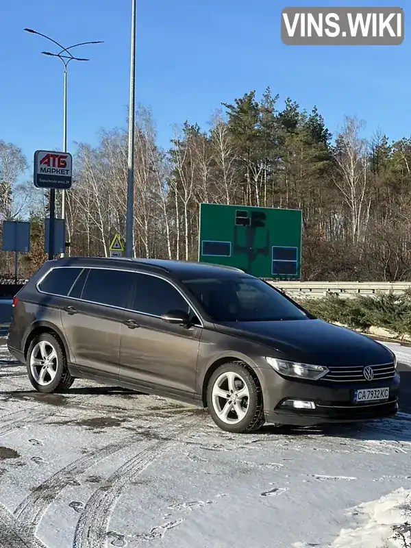 Універсал Volkswagen Passat 2015 1.97 л. Ручна / Механіка обл. Черкаська, Кам'янка - Фото 1/13