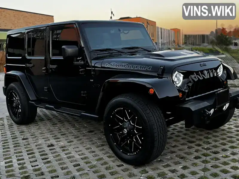 Внедорожник / Кроссовер Jeep Wrangler 2017 3.6 л. Автомат обл. Хмельницкая, Хмельницкий - Фото 1/21