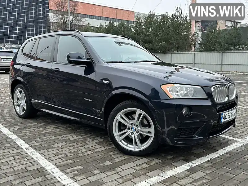 Внедорожник / Кроссовер BMW X3 2013 2 л. Автомат обл. Волынская, Луцк - Фото 1/21