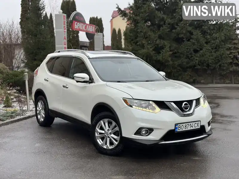 Позашляховик / Кросовер Nissan Rogue 2015 2.5 л. Автомат обл. Тернопільська, Тернопіль - Фото 1/21