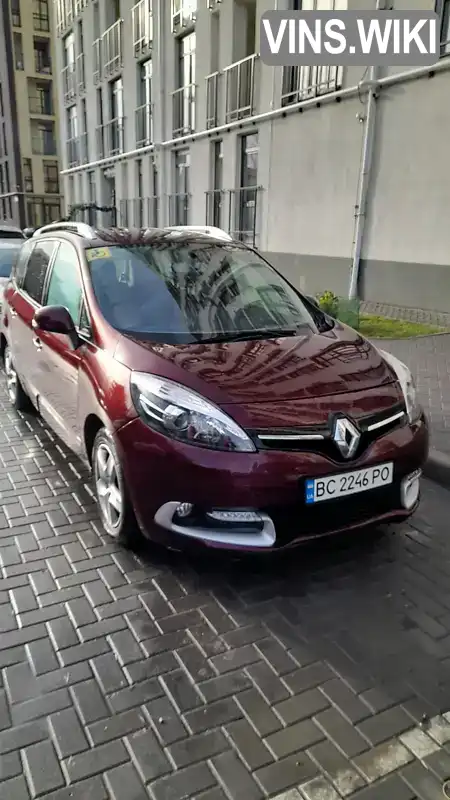 Минивэн Renault Grand Scenic 2015 1.46 л. Ручная / Механика обл. Львовская, Львов - Фото 1/15