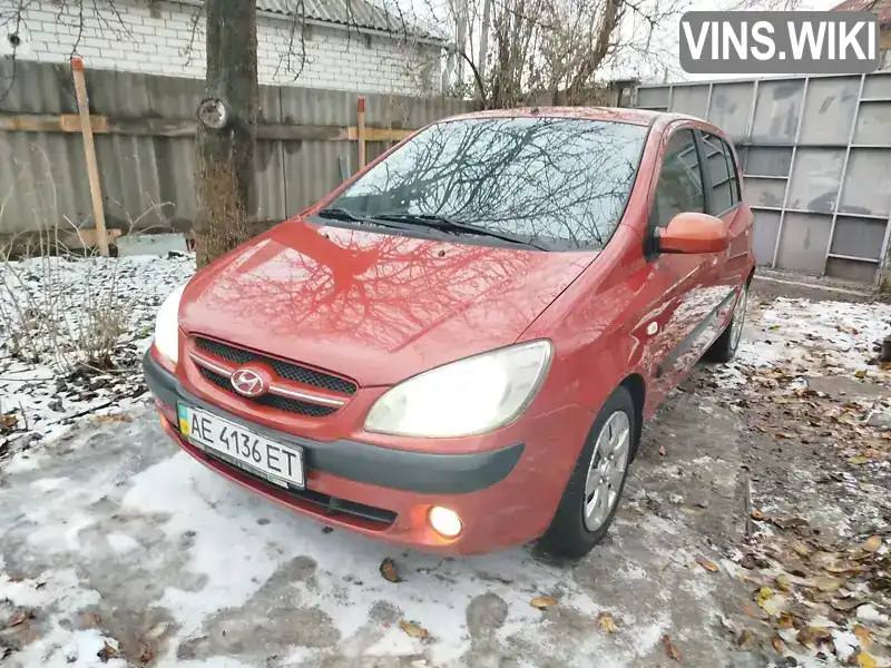 Хетчбек Hyundai Getz 2006 1.4 л. Автомат обл. Харківська, Дергачі - Фото 1/13