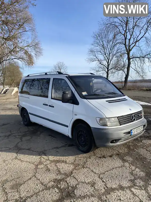 Мінівен Mercedes-Benz Vito 2003 2.15 л. Ручна / Механіка обл. Чернівецька, Вижниця - Фото 1/19