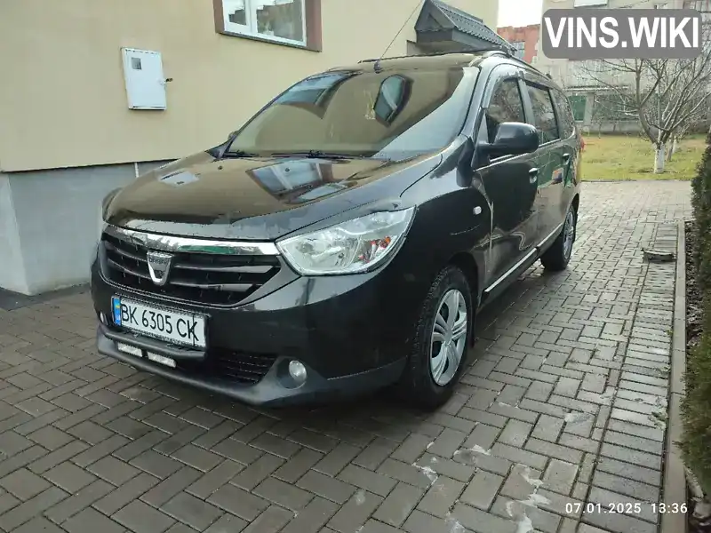 Минивэн Dacia Lodgy 2013 1.5 л. Ручная / Механика обл. Ровенская, Костополь - Фото 1/21