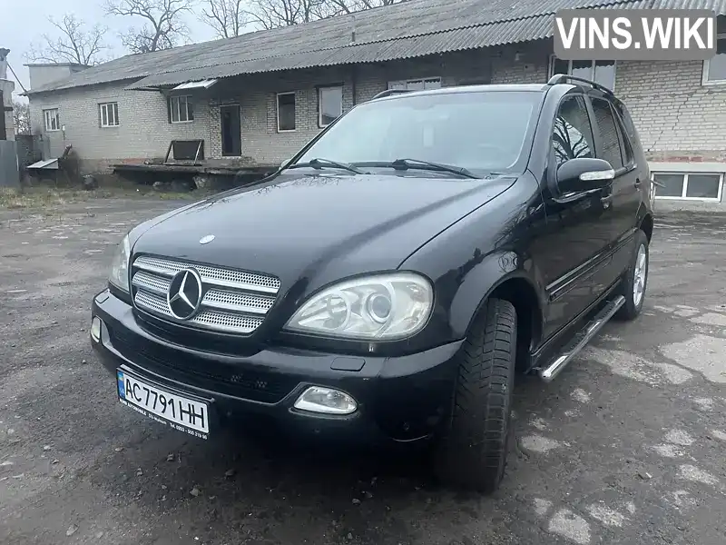 Позашляховик / Кросовер Mercedes-Benz M-Class 2002 2.69 л. Автомат обл. Волинська, Луцьк - Фото 1/21