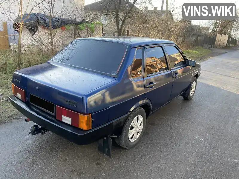 Седан ВАЗ / Lada 21099 2004 1.5 л. Ручна / Механіка обл. Львівська, Кам'янка-Бузька - Фото 1/21