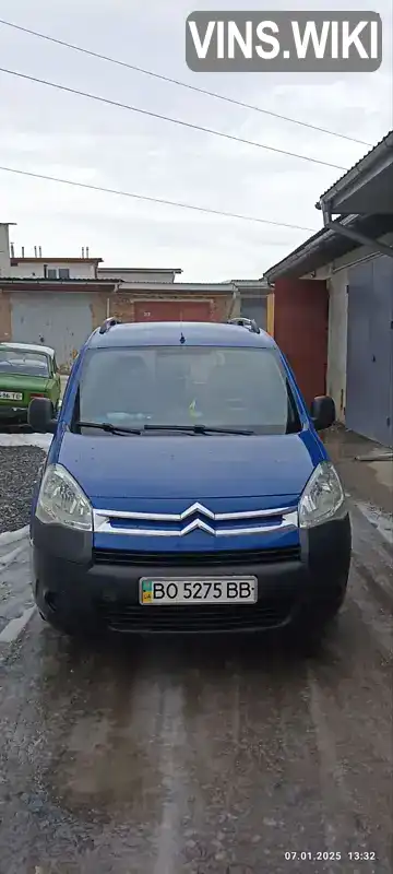 Минивэн Citroen Berlingo 2009 1.56 л. обл. Тернопольская, Тернополь - Фото 1/21