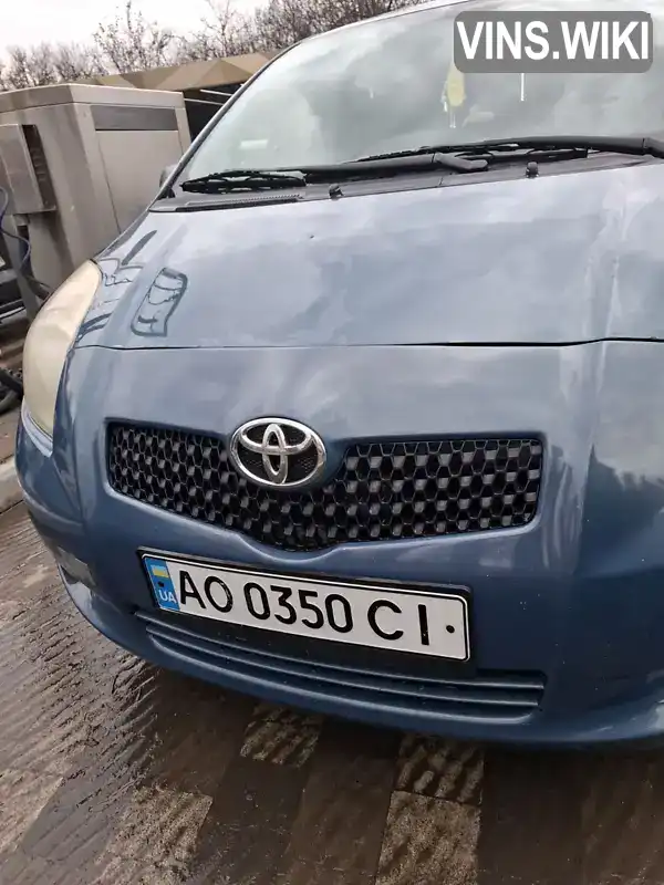 Хетчбек Toyota Yaris 2007 1 л. Ручна / Механіка обл. Закарпатська, Ужгород - Фото 1/13