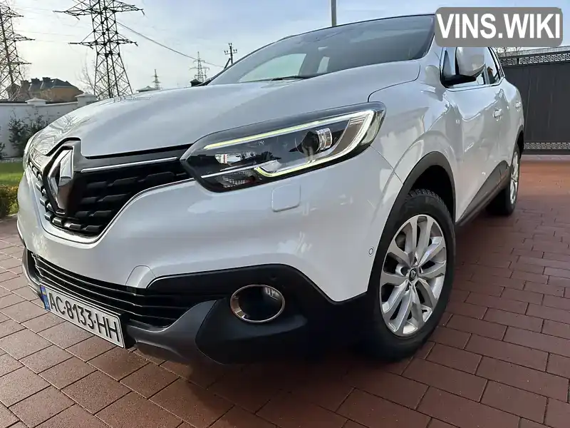 Позашляховик / Кросовер Renault Kadjar 2017 1.5 л. Автомат обл. Волинська, Луцьк - Фото 1/21