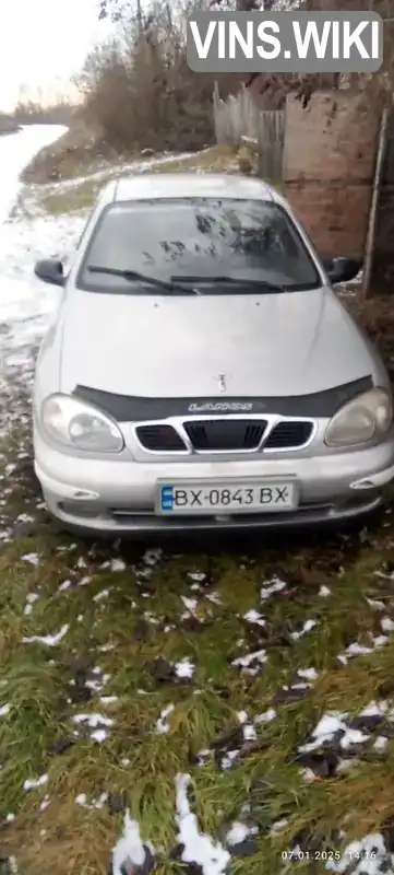 Седан Daewoo Lanos 2007 1.5 л. Ручная / Механика обл. Хмельницкая, Дунаевцы - Фото 1/7