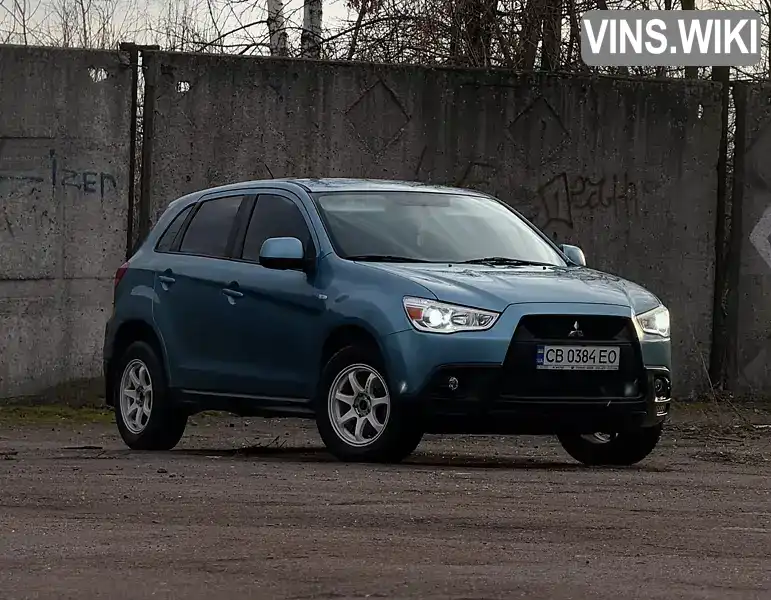 Позашляховик / Кросовер Mitsubishi ASX 2011 1.6 л. Ручна / Механіка обл. Чернігівська, Мена - Фото 1/21