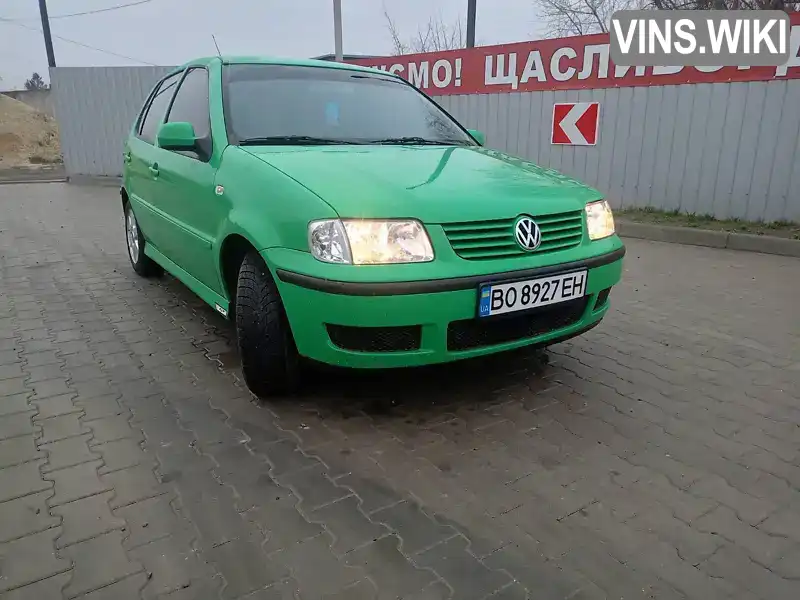 Хэтчбек Volkswagen Polo 2001 1.4 л. Ручная / Механика обл. Тернопольская, Тернополь - Фото 1/21