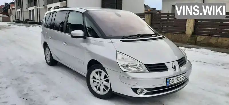 Минивэн Renault Espace 2010 2 л. Автомат обл. Тернопольская, Тернополь - Фото 1/21