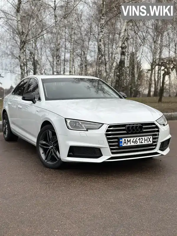 Седан Audi A4 2019 1.98 л. Автомат обл. Киевская, Киев - Фото 1/21