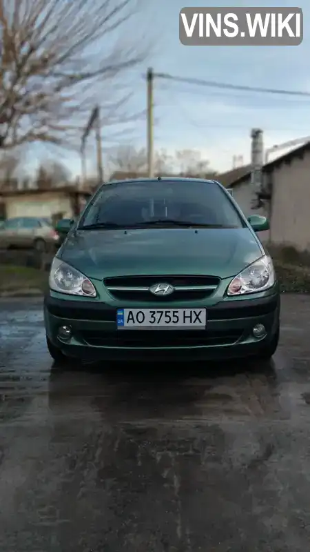 Хэтчбек Hyundai Getz 2006 1.4 л. Автомат обл. Одесская, Одесса - Фото 1/15