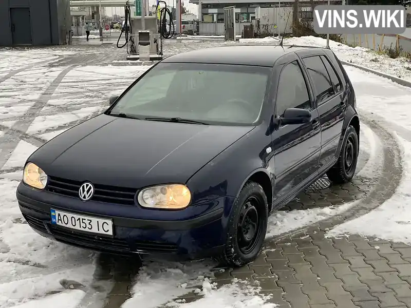 Хэтчбек Volkswagen Golf 1998 1.9 л. Автомат обл. Закарпатская, Мукачево - Фото 1/21