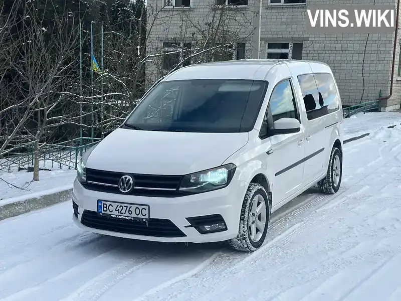 Мінівен Volkswagen Caddy 2016 1.97 л. Ручна / Механіка обл. Львівська, Львів - Фото 1/21