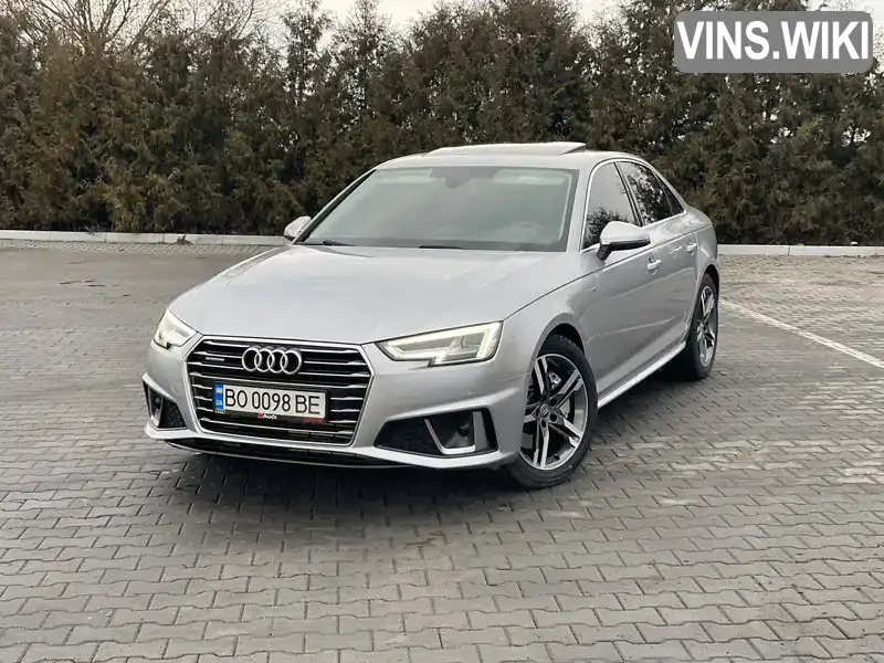 Седан Audi A4 2017 1.98 л. Автомат обл. Тернопольская, Бучач - Фото 1/21