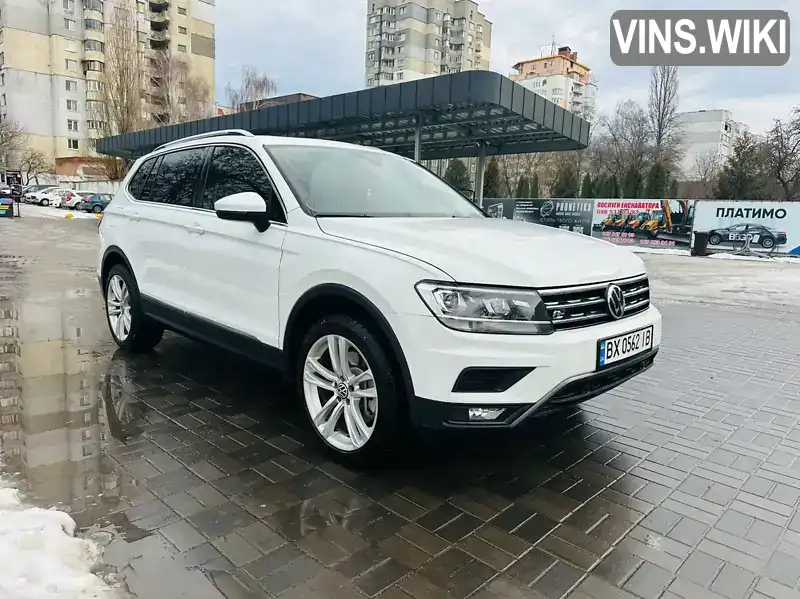 Позашляховик / Кросовер Volkswagen Tiguan 2020 1.98 л. Автомат обл. Хмельницька, Хмельницький - Фото 1/17