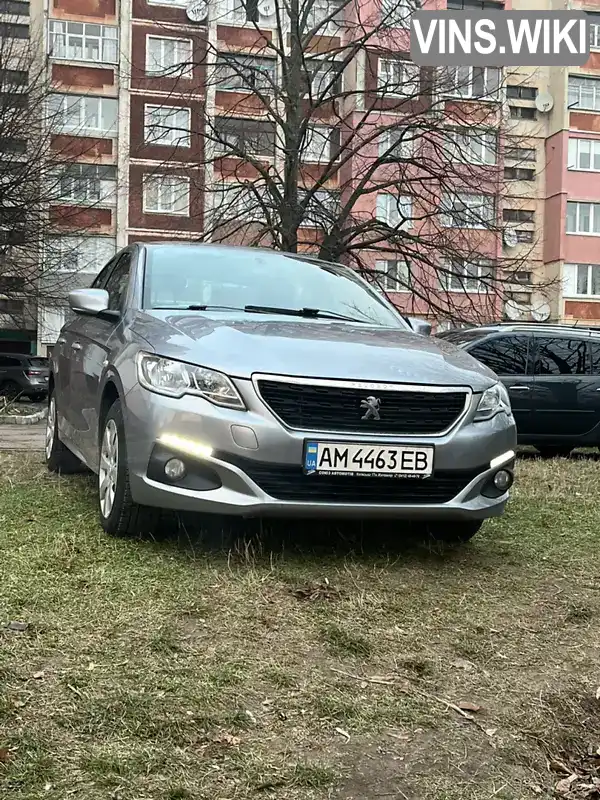 Седан Peugeot 301 2020 1.59 л. Автомат обл. Житомирська, Житомир - Фото 1/17