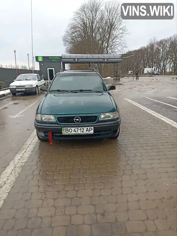 W0L000051V2252553 Opel Astra 1997 Універсал 1.4 л. Фото 4