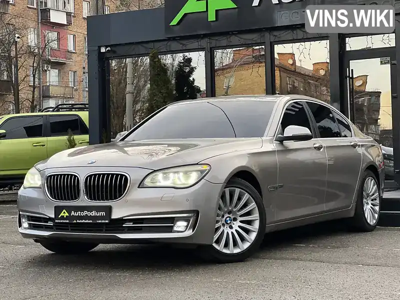 Седан BMW 7 Series 2012 4.39 л. Автомат обл. Київська, Київ - Фото 1/21