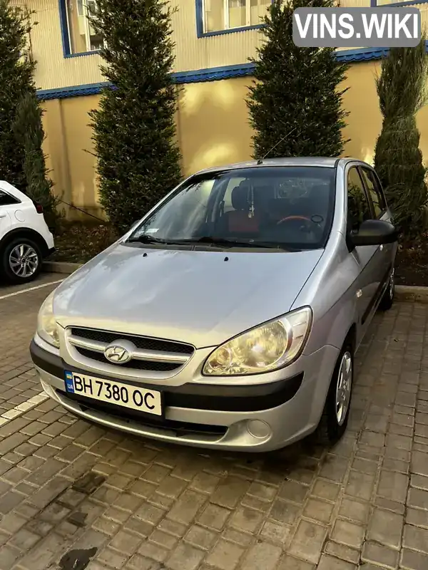 Хэтчбек Hyundai Getz 2006 1.1 л. Ручная / Механика обл. Одесская, Одесса - Фото 1/19