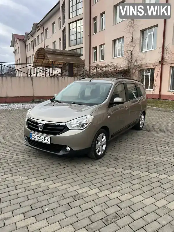 Минивэн Dacia Lodgy 2012 1.5 л. Ручная / Механика обл. Черновицкая, Черновцы - Фото 1/21