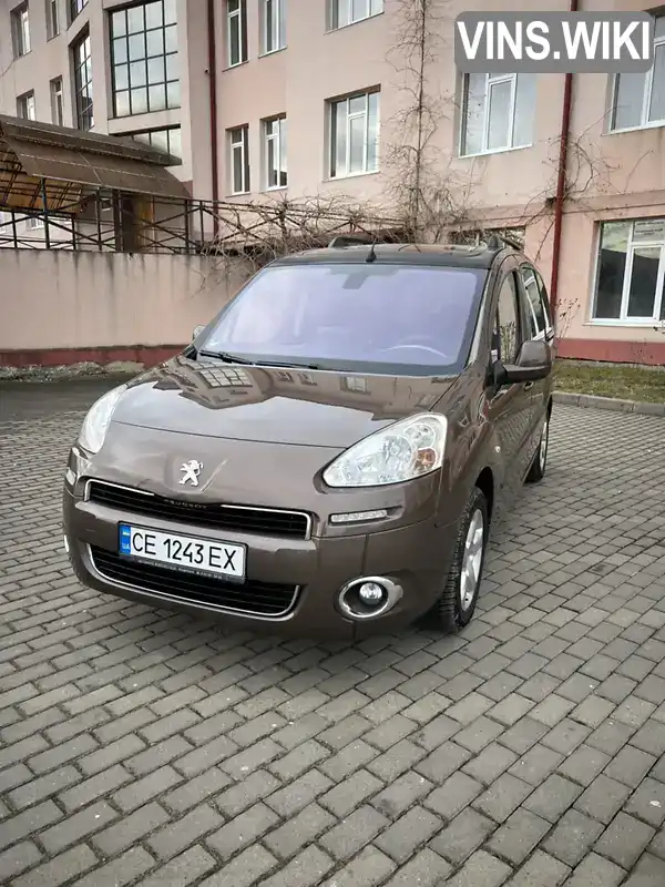 Минивэн Peugeot Partner 2012 1.6 л. Ручная / Механика обл. Черновицкая, Черновцы - Фото 1/21