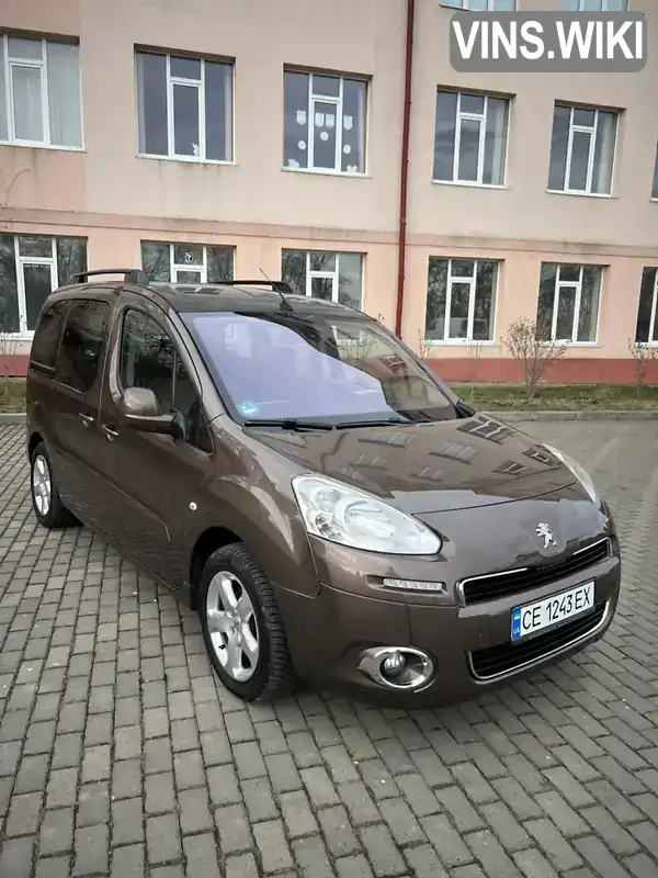 VF37J9HL0CJ690310 Peugeot Partner 2012 Мінівен 1.6 л. Фото 2