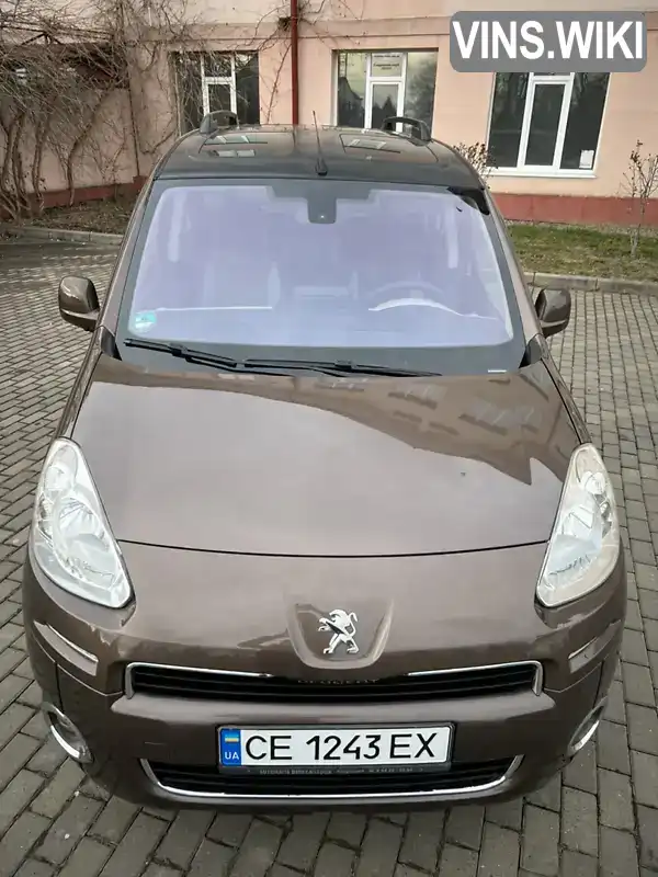 VF37J9HL0CJ690310 Peugeot Partner 2012 Мінівен 1.6 л. Фото 4